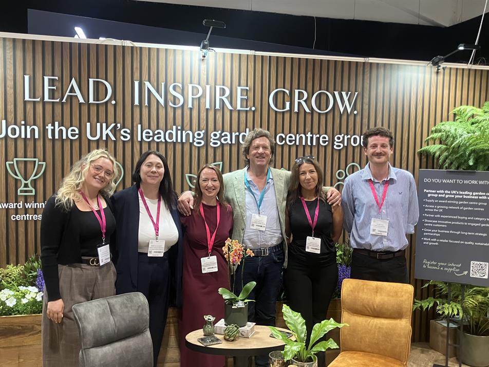 Blue Diamond team at National Plant Show